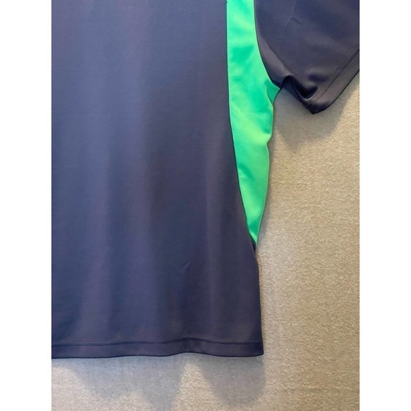 Ben Hogan Polo Men's Large Performance Dark Gray and Green - Picture 11 of 12
